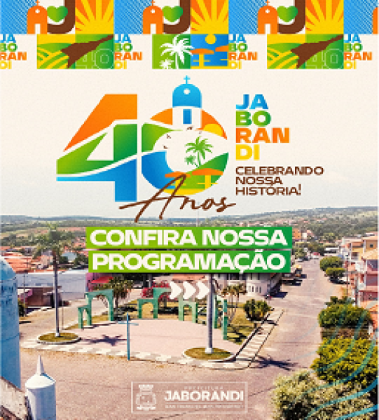 40 aniversário de Jaborandi-BA 
